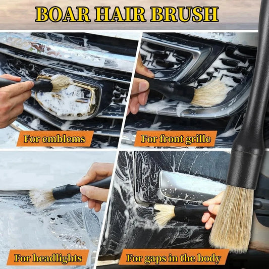 Automotive Detailing Brush Set