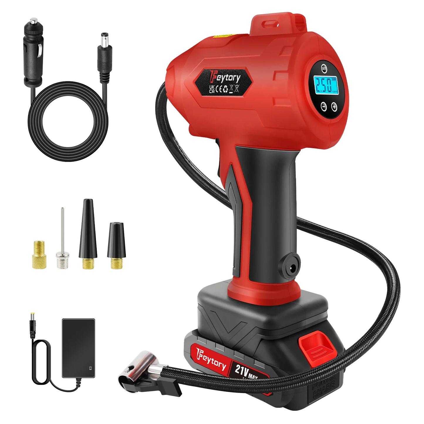 Rechargeable Digital Tyre Inflator