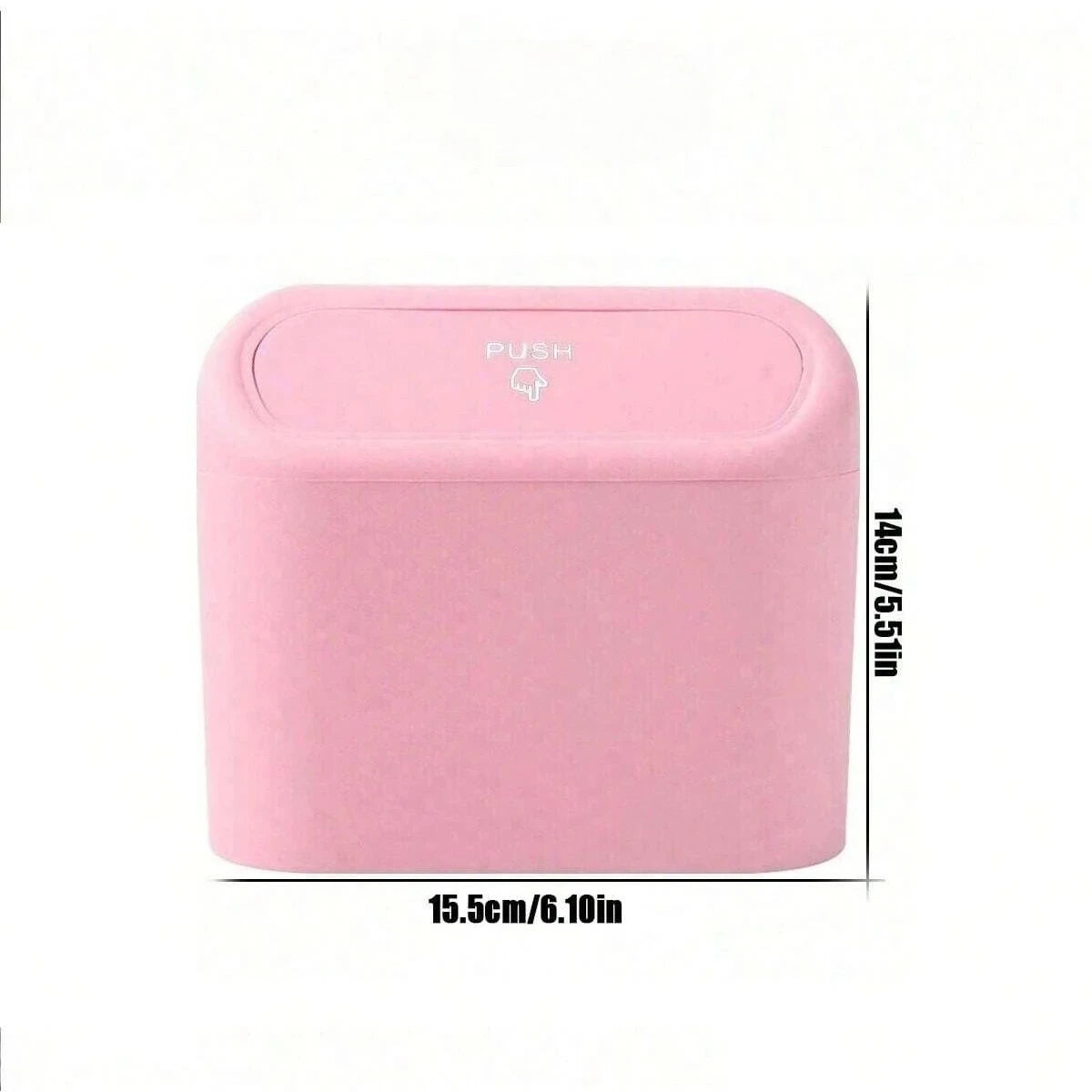 Compact Car Bin with Lid & Liner Bags