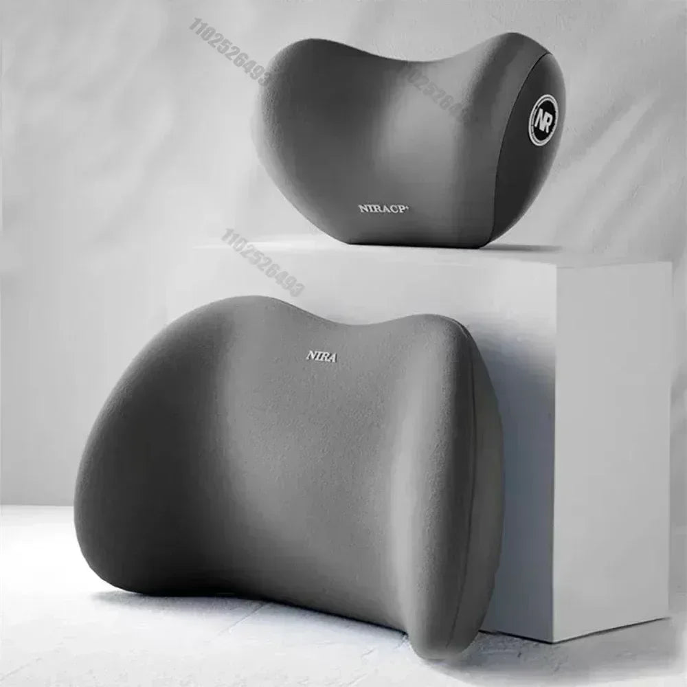 Contoured Car Neck & Lumbar Support Cushions