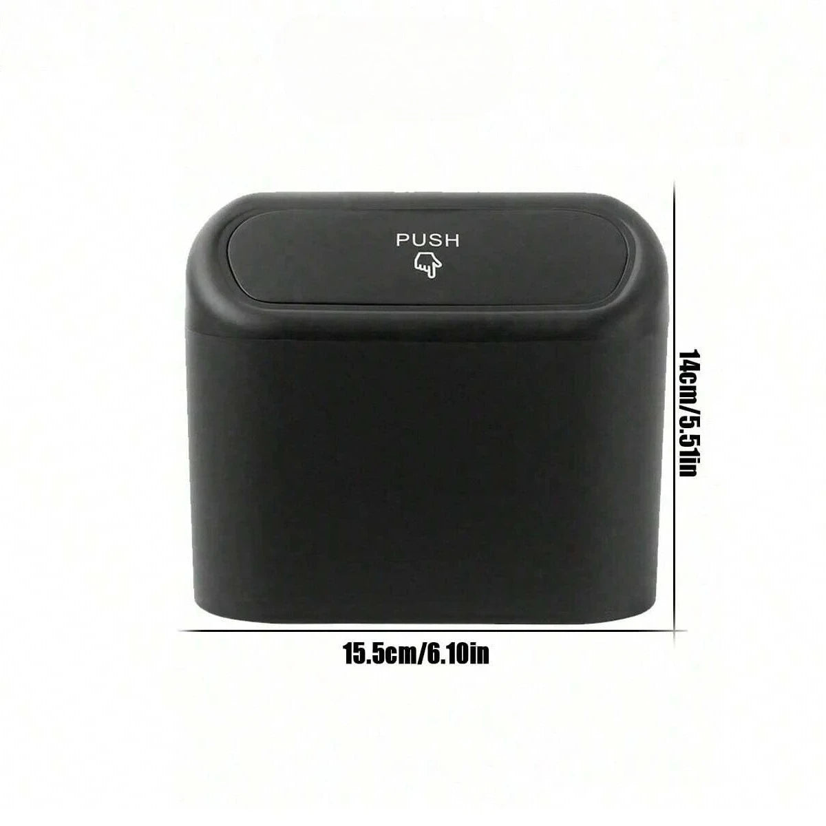 Compact Car Bin with Lid & Liner Bags