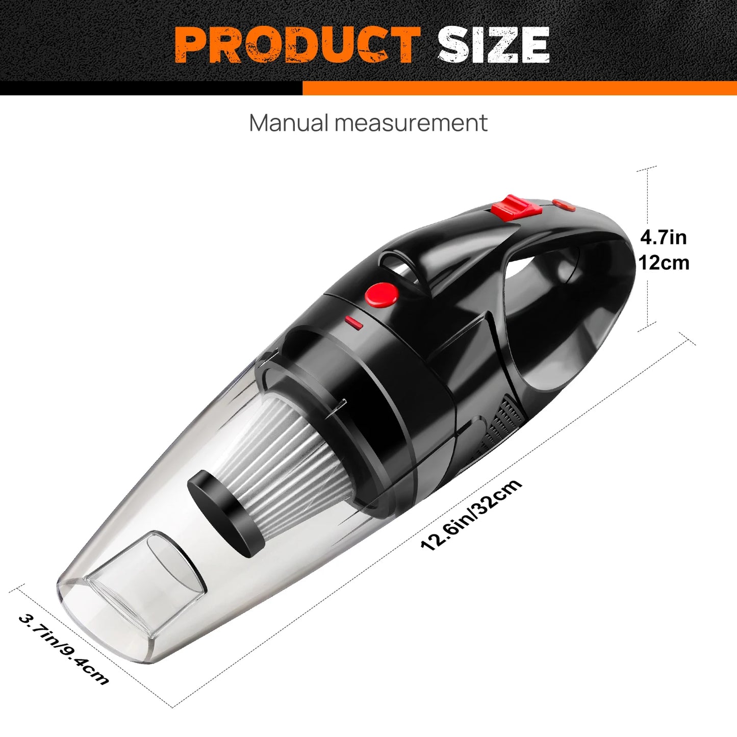 Cordless Handheld Car Vacuum