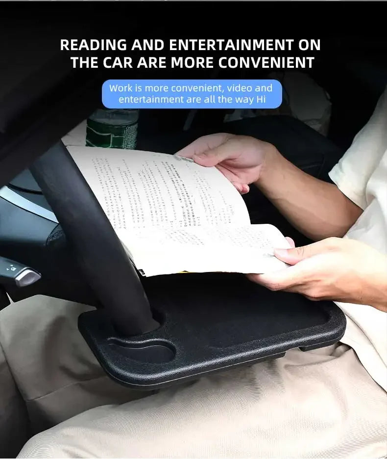 Steering Wheel Tray Table