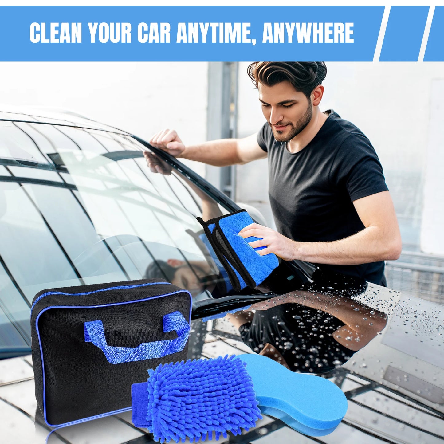 Car Detailing Brush Kit