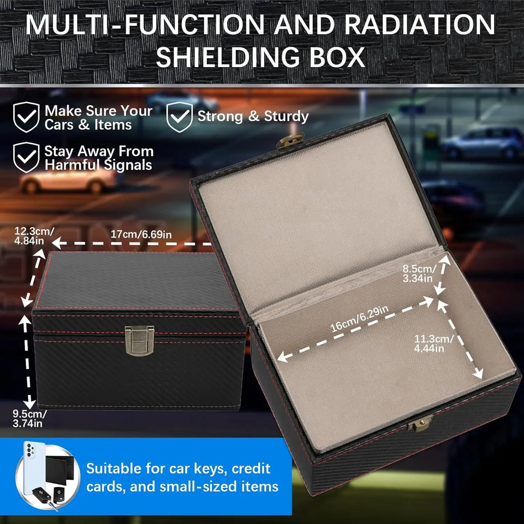 Faraday Key Signal Blocking Box & Pouches