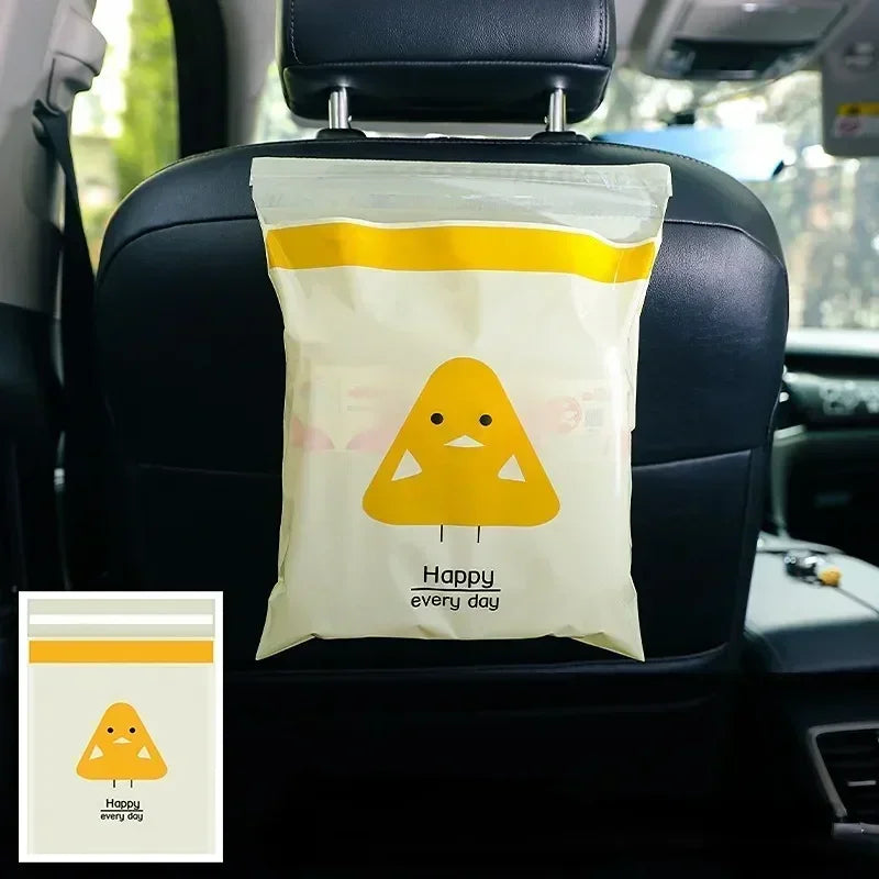 Self-Adhesive Disposable Car Rubbish Bags