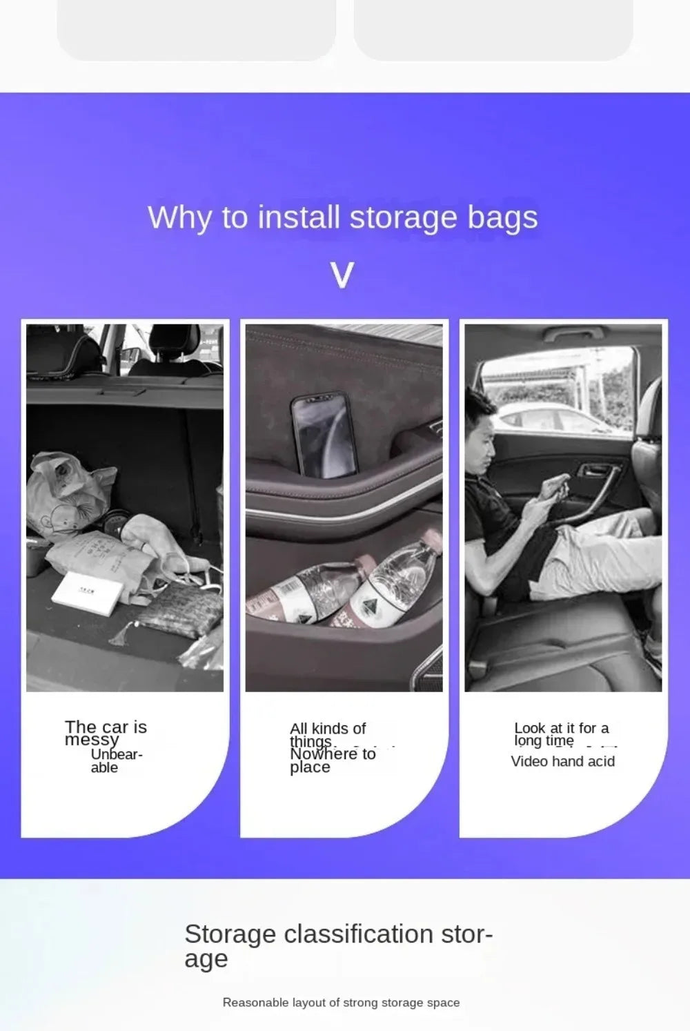 Backseat Car Organiser