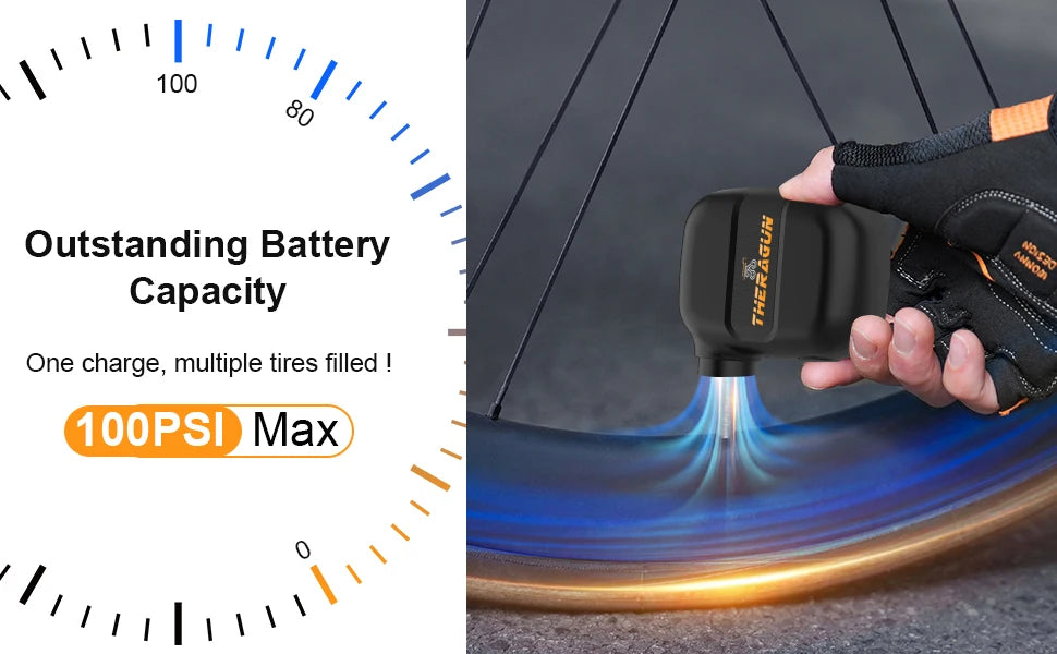 Mini Rechargeable Bike Air Pump