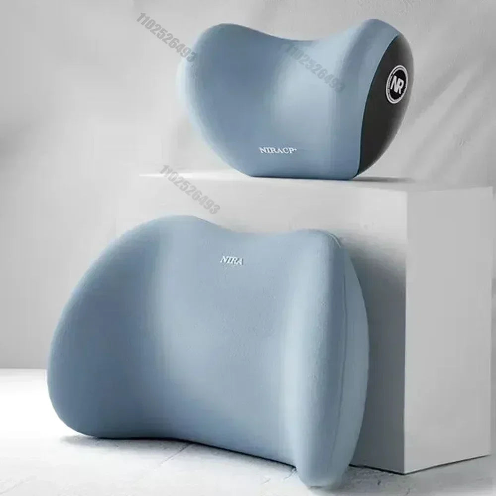 Contoured Car Neck & Lumbar Support Cushions