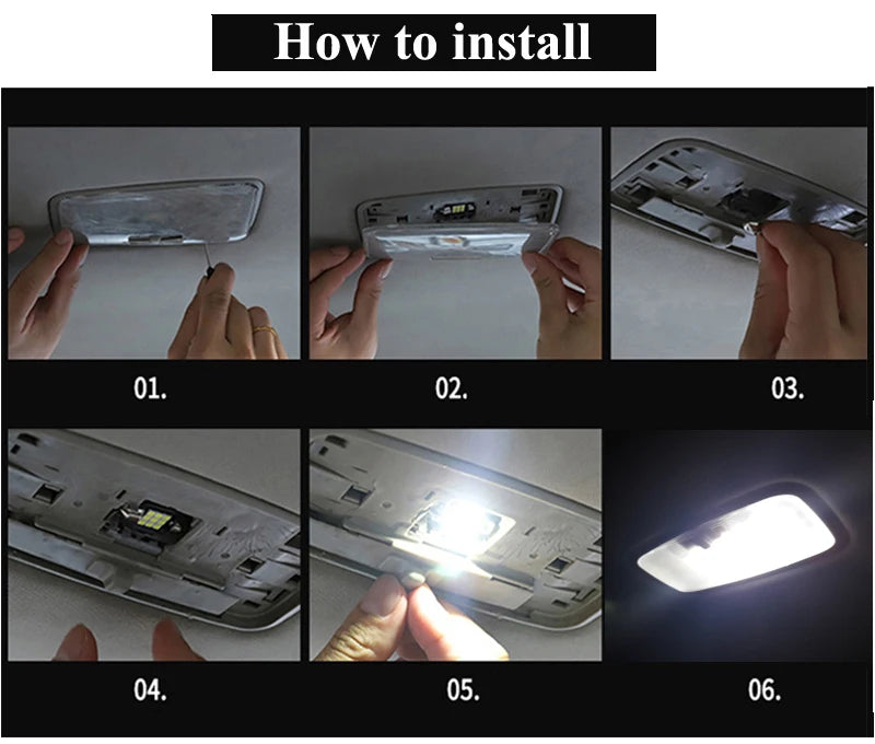 Honda Jazz LED Interior Light Kit