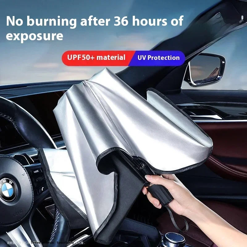Foldable Car Sunshade Umbrella