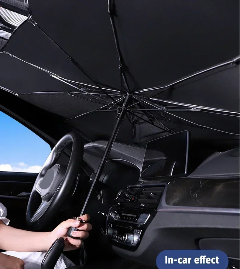Foldable Car Sunshade Umbrella