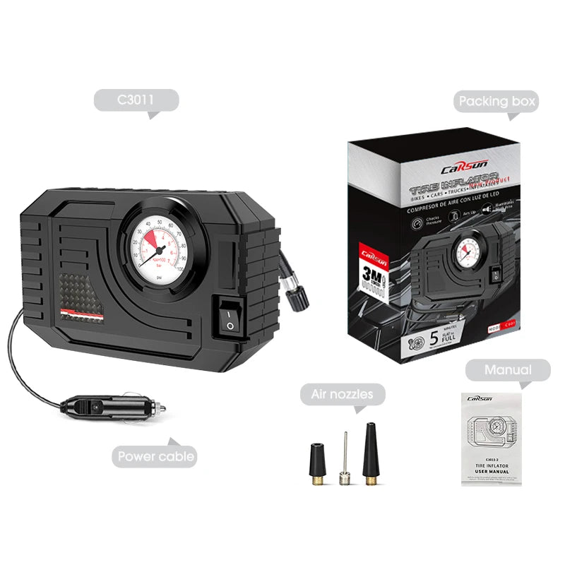 Wired Digital Tyre Inflator