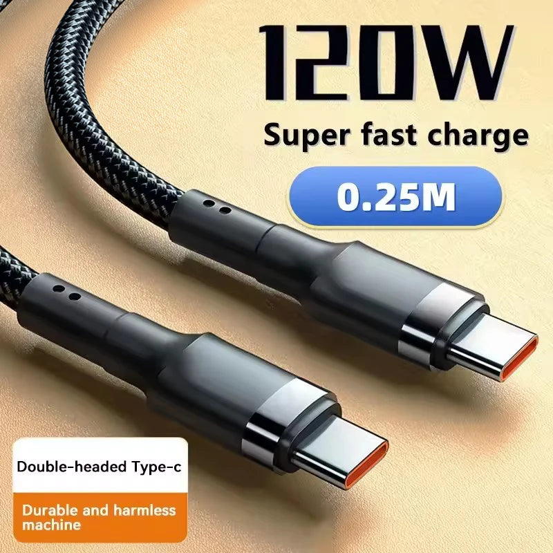 120W USB-C Fast Charging Cable