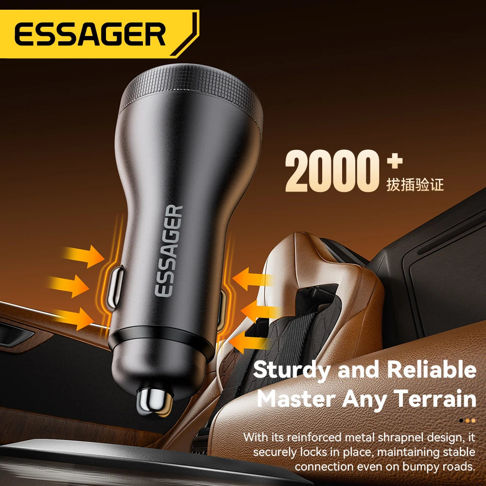 Essager 100W USB-C Car Charger