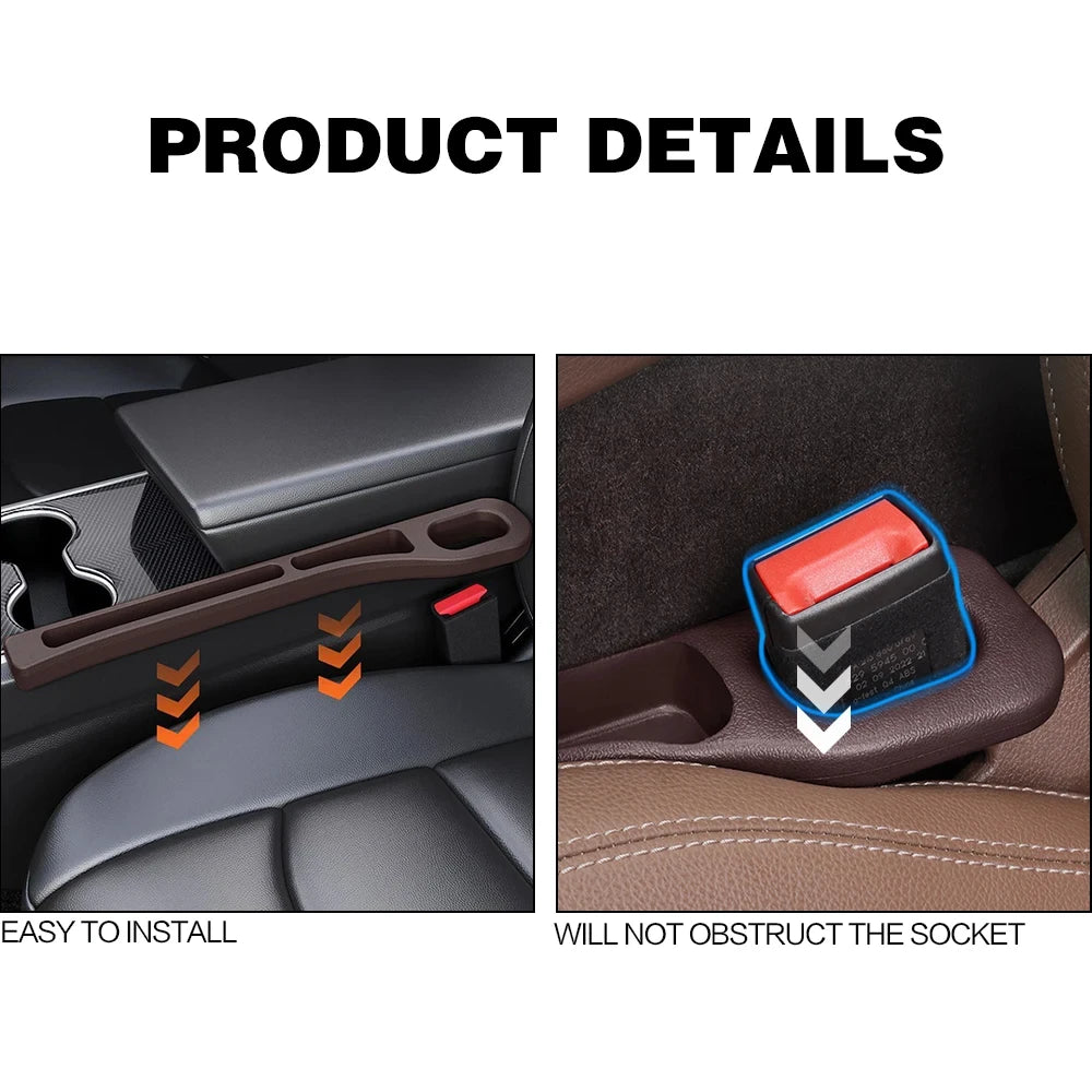 Car Seat Gap Filler Organisers 2 Pack