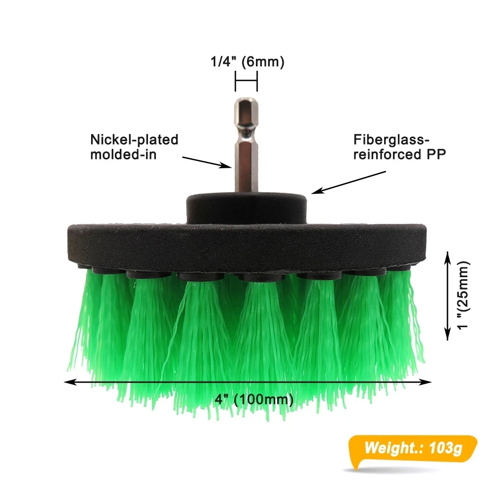 Drill Brush Cleaning Attachment