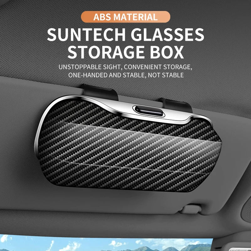 Car Sunglasses Holder & Storage Case
