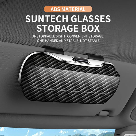 Car Sunglasses Holder & Storage Case