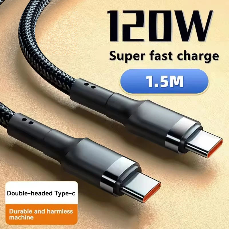 120W USB-C Fast Charging Cable