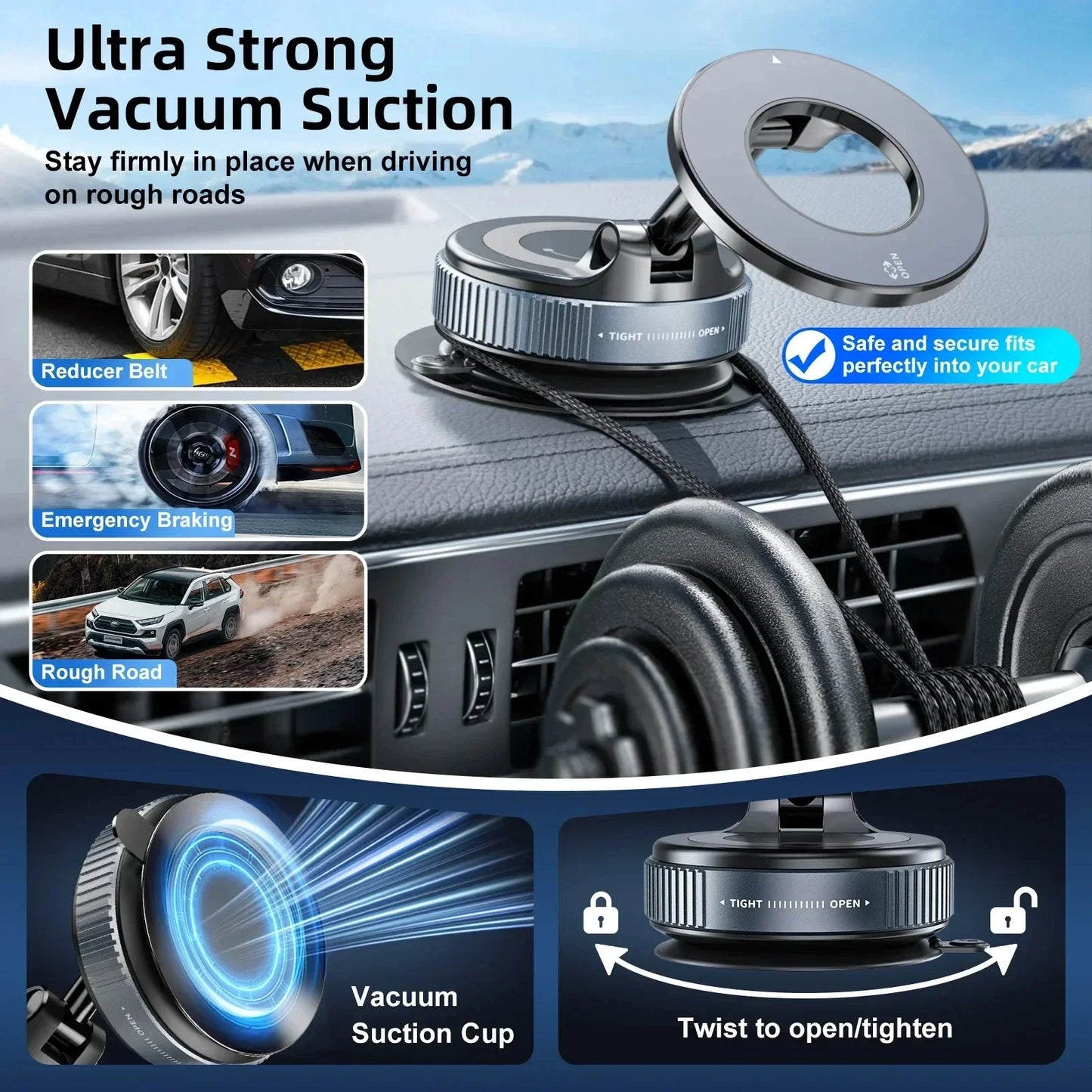 Foldable Magnetic Phone Holder