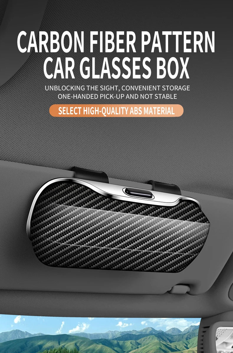 Car Sunglasses Holder & Storage Case