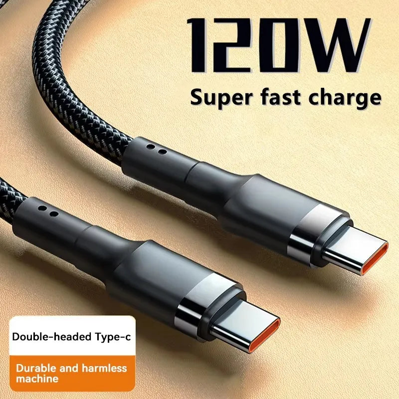 120W USB-C Fast Charging Cable