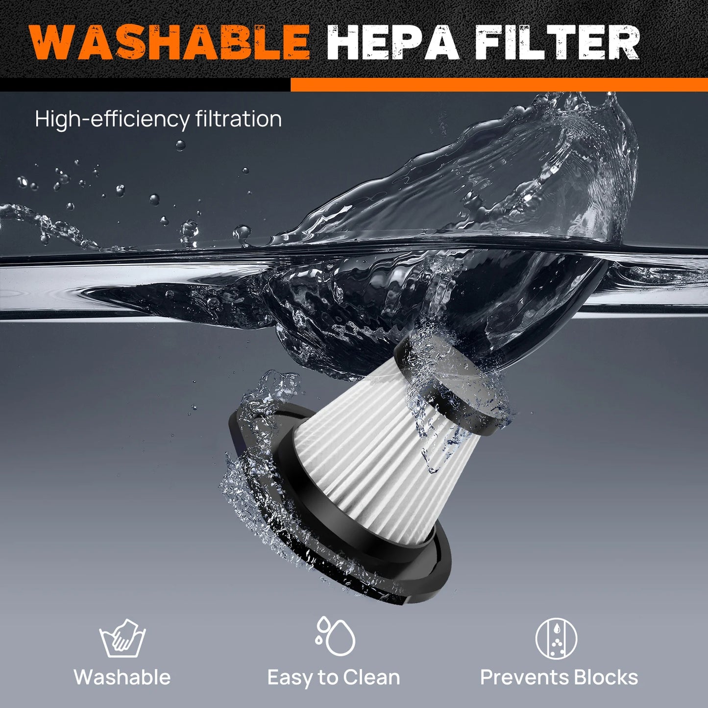 Cordless Handheld Car Vacuum