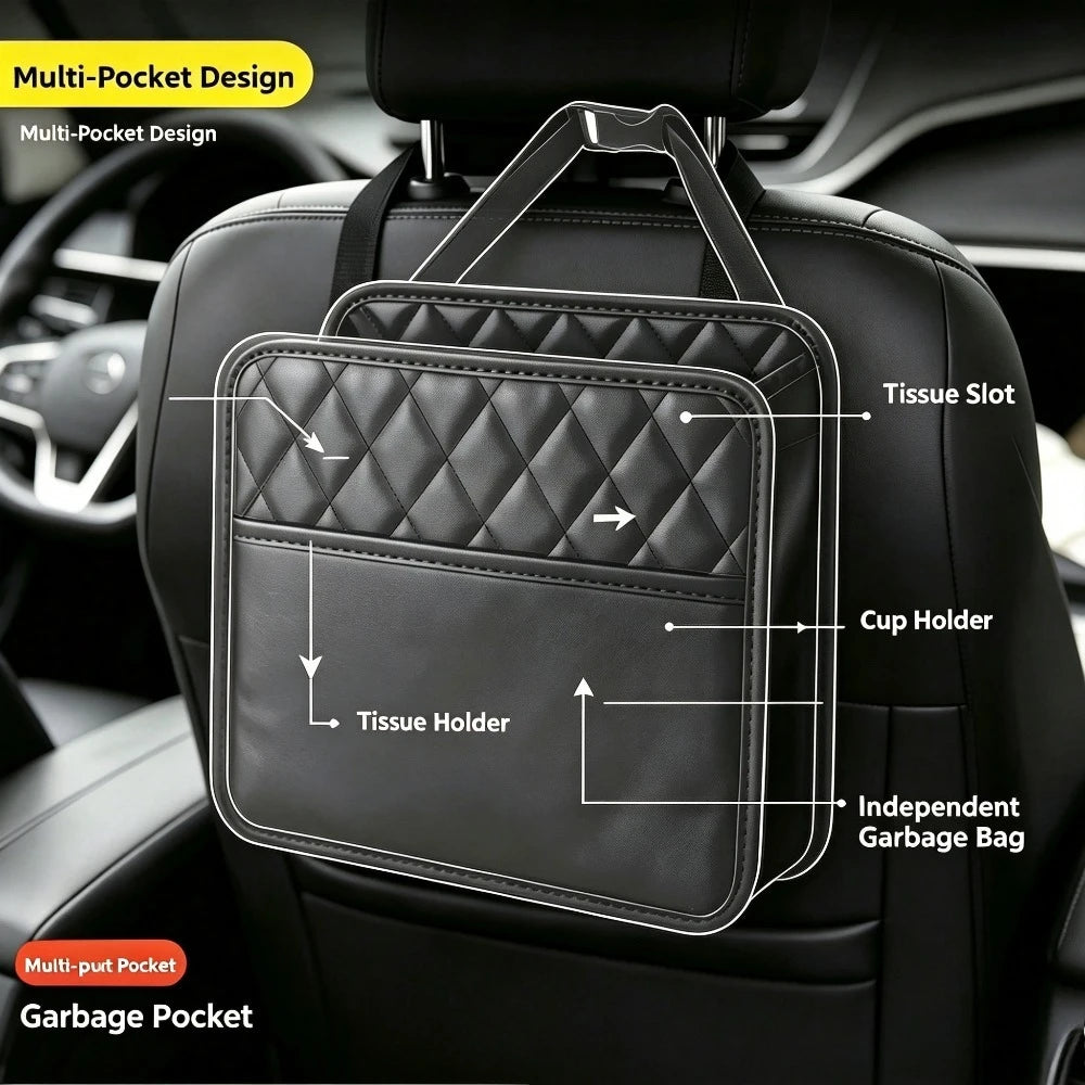 Water-Resistant Car Seat Back Organiser