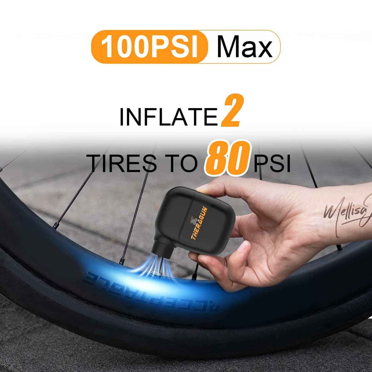 Mini Rechargeable Bike Air Pump