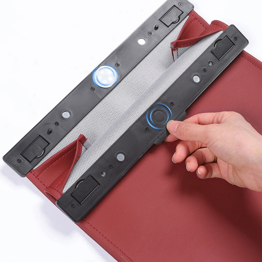 Magnetic PU Leather Car Rubbish Bag