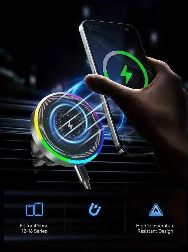MagSafe RGB Car Charger Mount