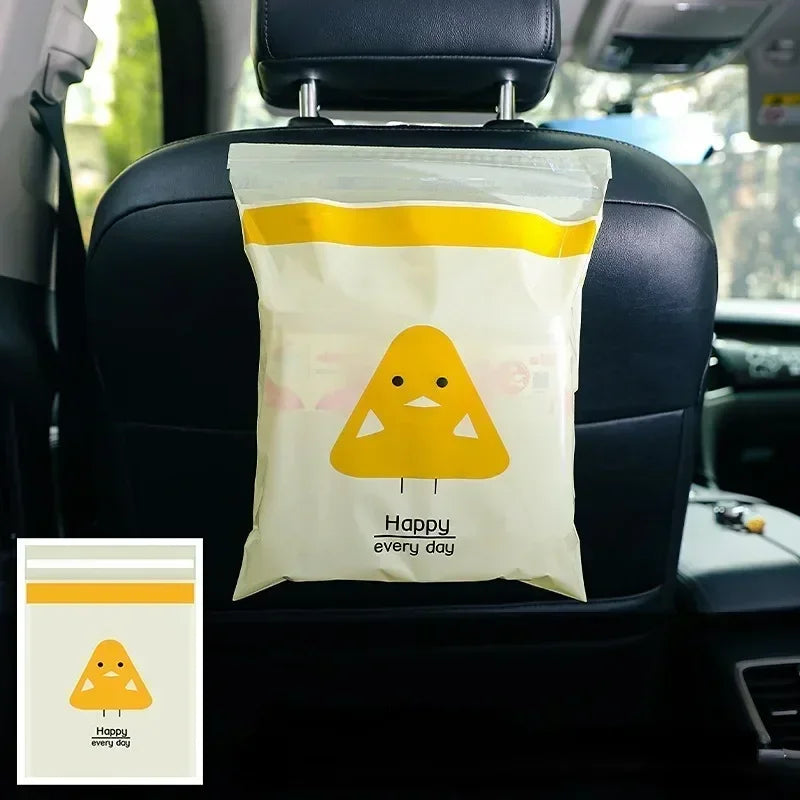 Self-Adhesive Disposable Car Rubbish Bags