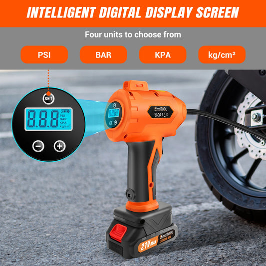 Rechargeable Digital Tyre Inflator