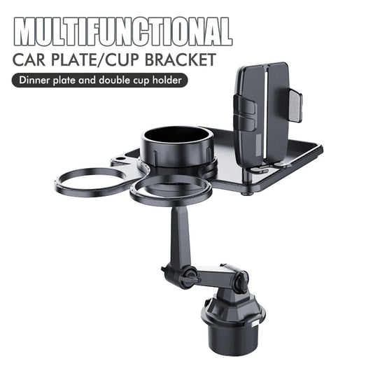 Dual Cup Holder Tray Organiser