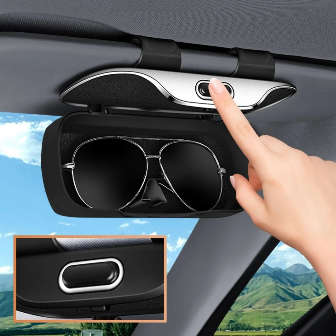Car Sunglasses Holder & Storage Case