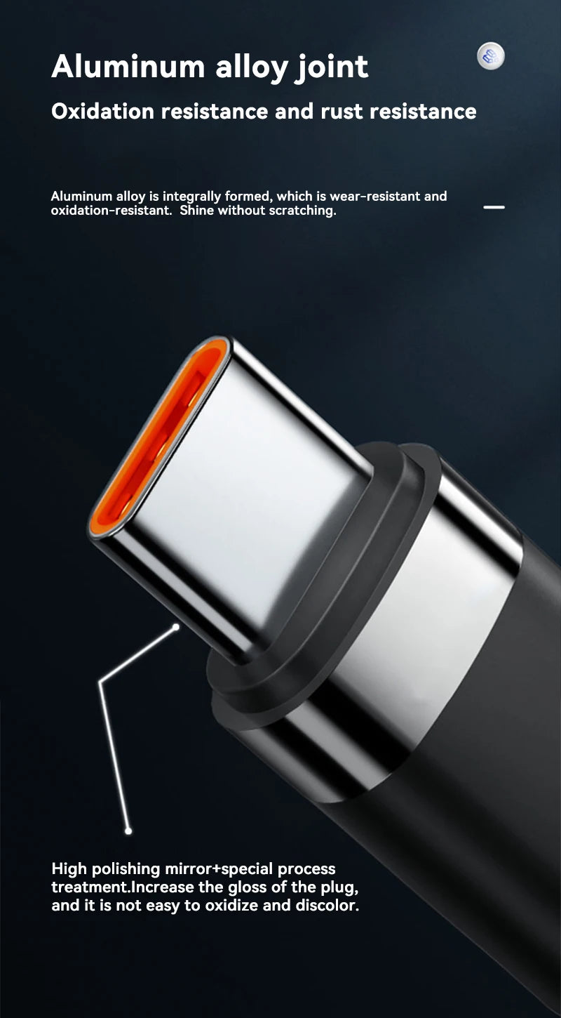 120W USB-C Fast Charging Cable