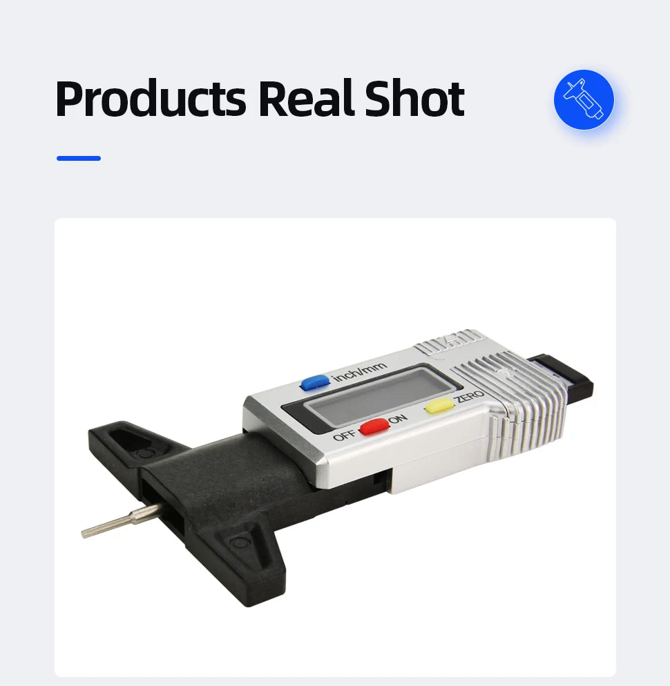 Digital Tyre Tread Depth Gauge