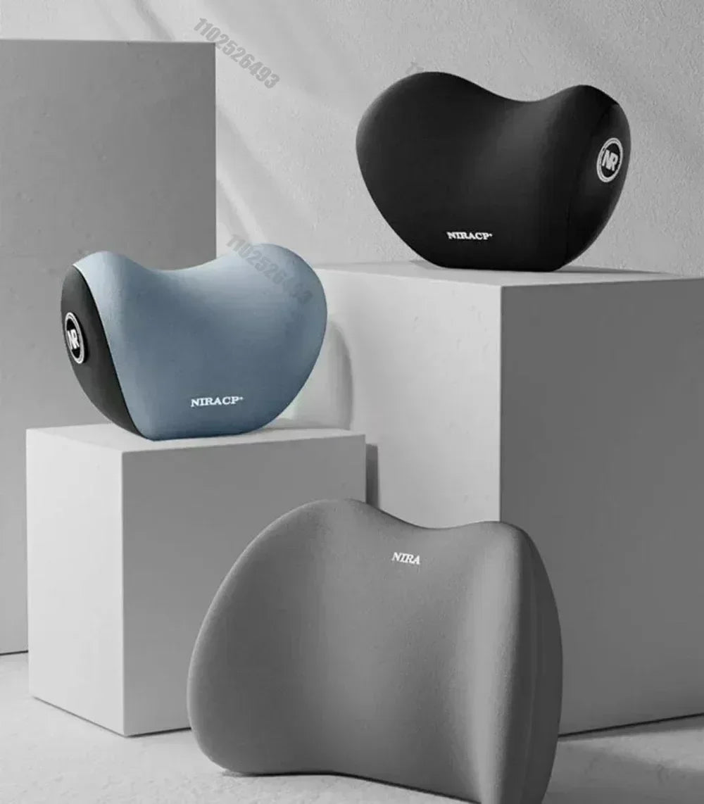 Contoured Car Neck & Lumbar Support Cushions