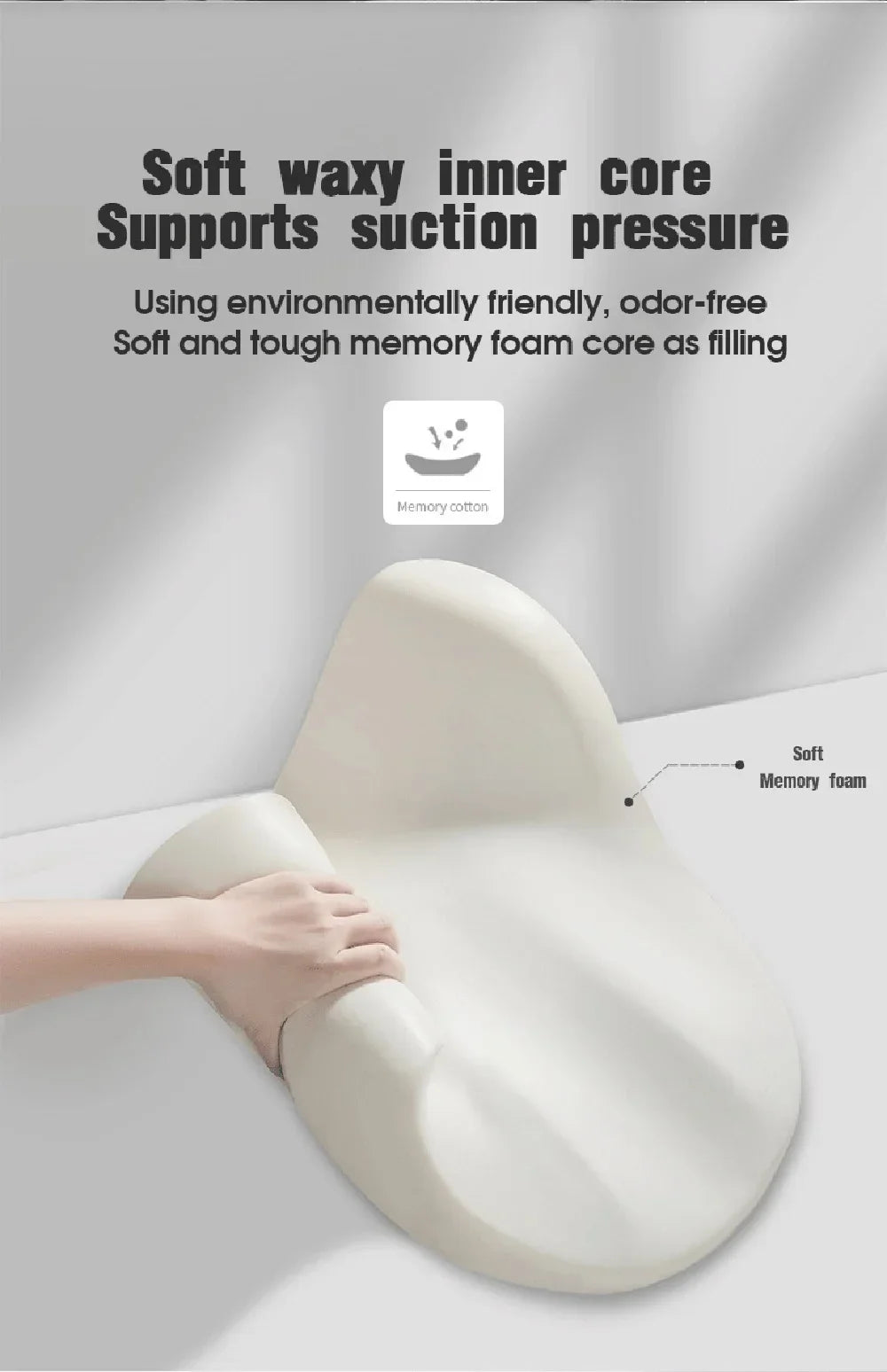 Memory Foam Car Neck & Lumbar Cushion Set