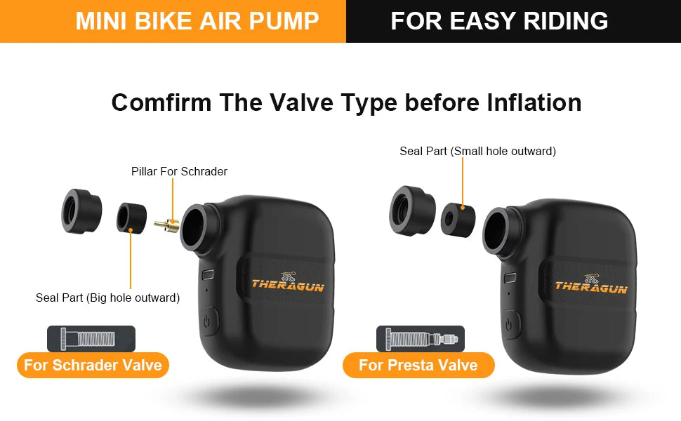 Mini Rechargeable Bike Air Pump