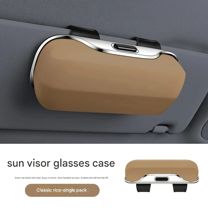 Car Sunglasses Holder & Storage Case