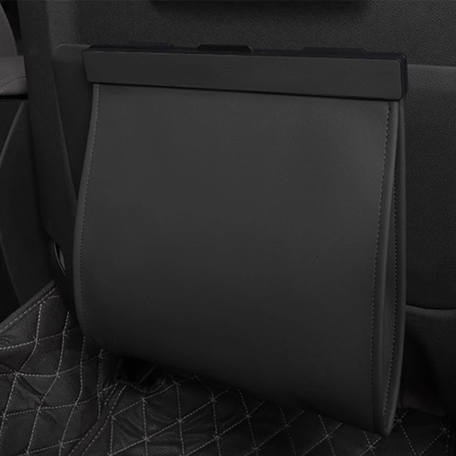 Magnetic PU Leather Car Rubbish Bag