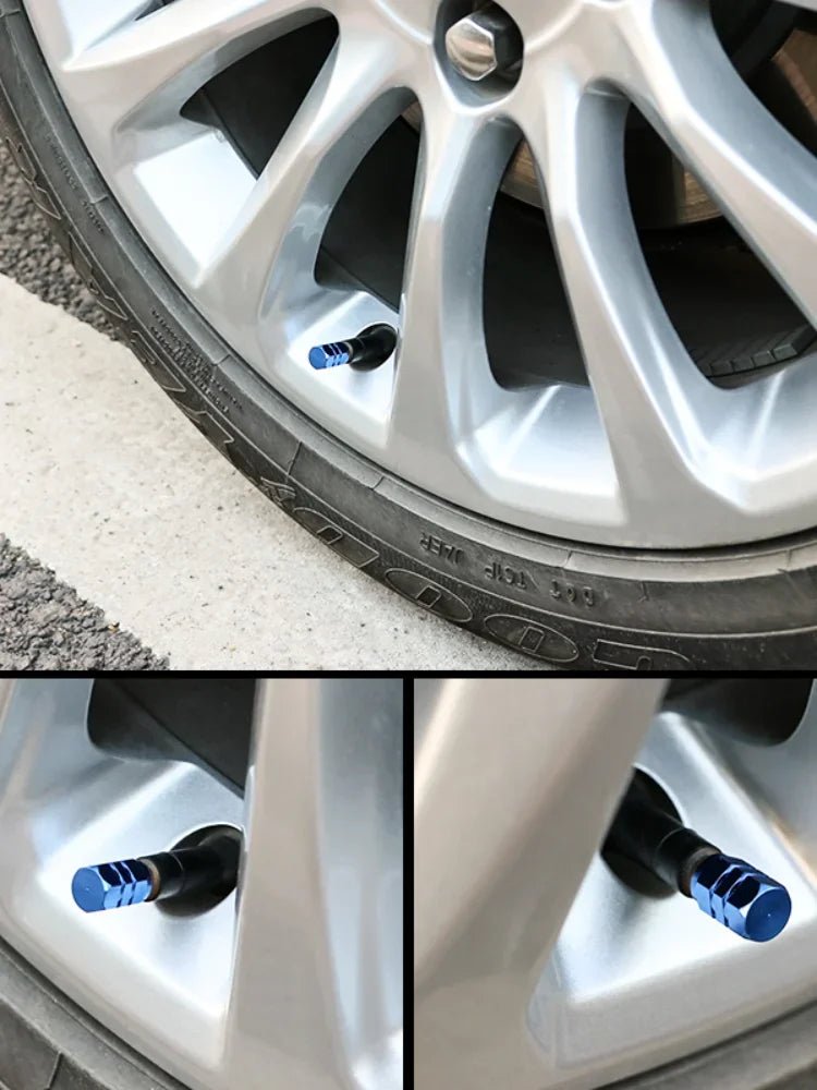 Aluminium Tyre Valve Caps