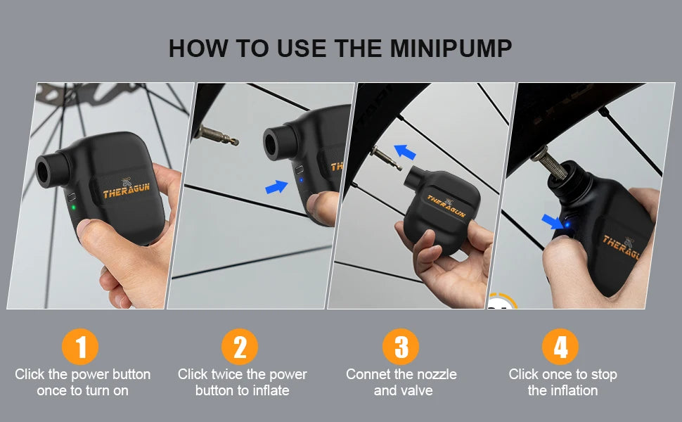 Mini Rechargeable Bike Air Pump
