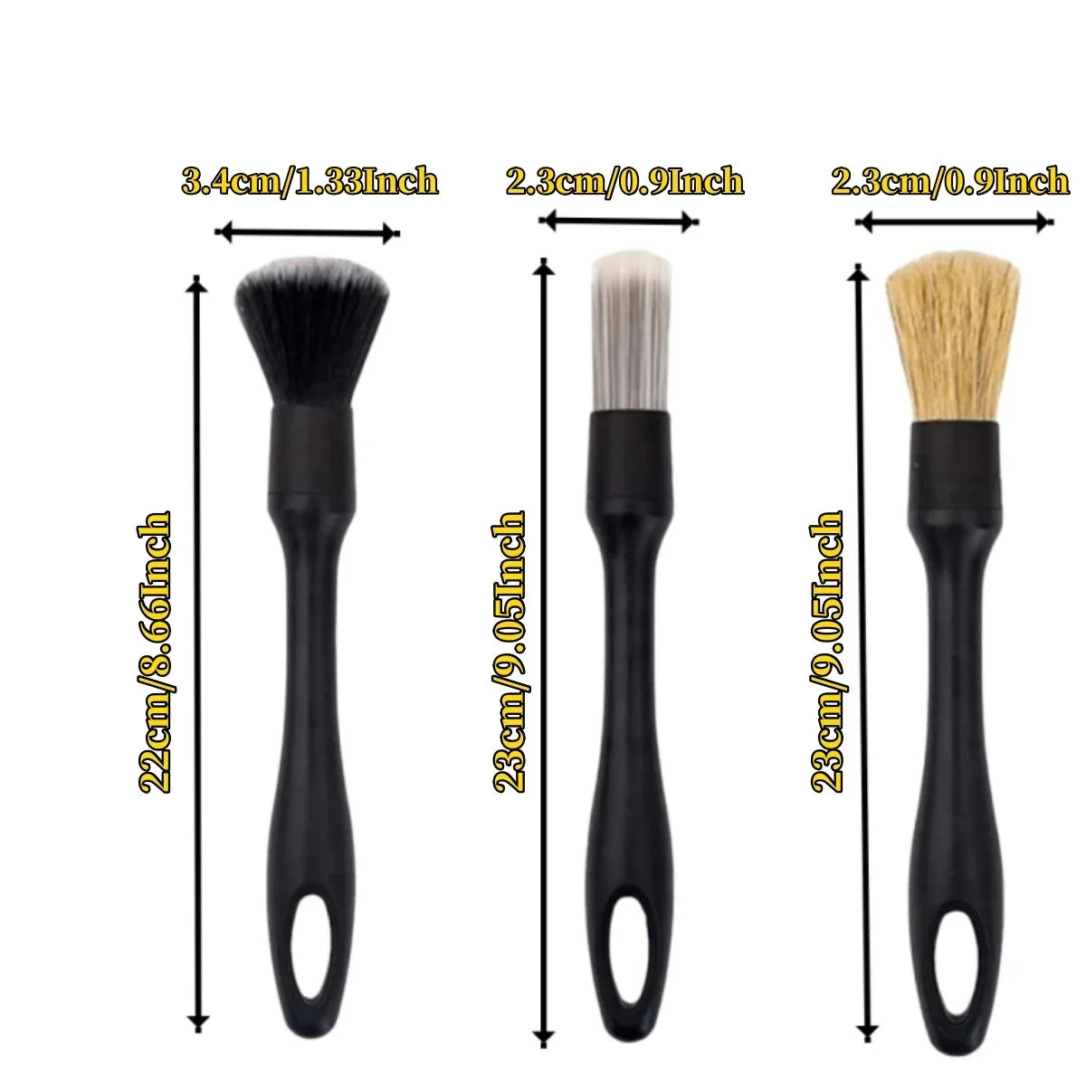 Automotive Detailing Brush Set