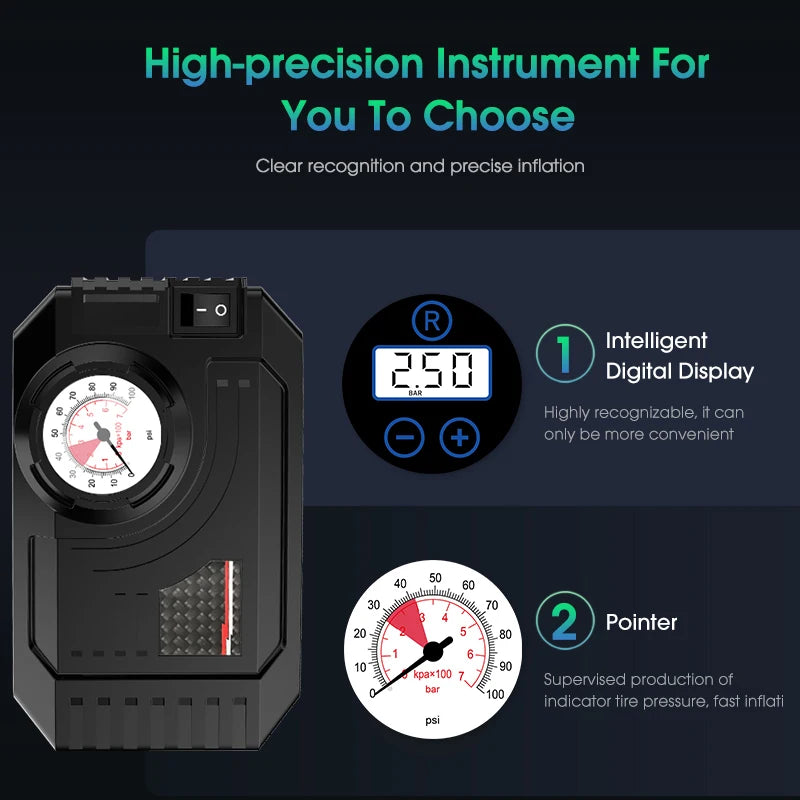 Wired Digital Tyre Inflator
