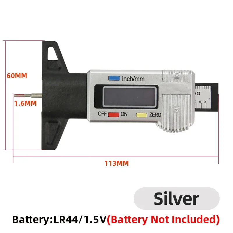 Digital Tyre Tread Depth Gauge