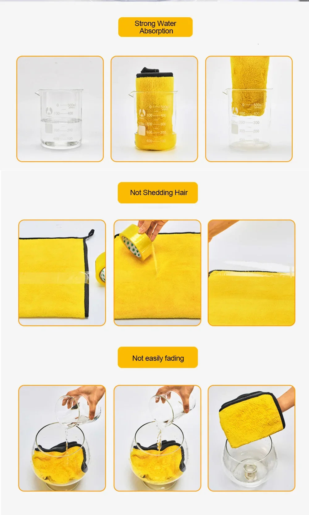 Microfibre Car Cleaning Towels