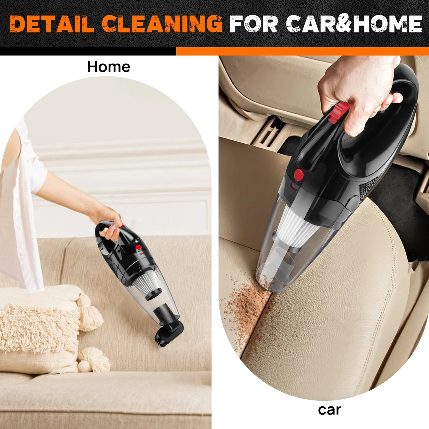 Cordless Handheld Car Vacuum